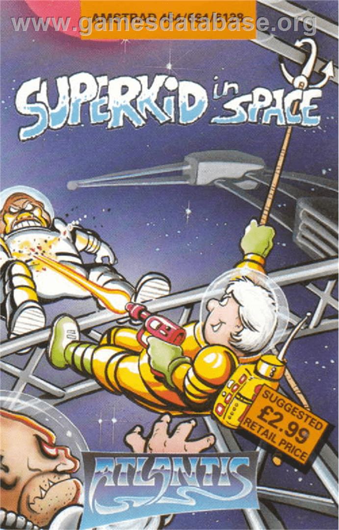 Superkid In Space - Amstrad CPC - Artwork - Box