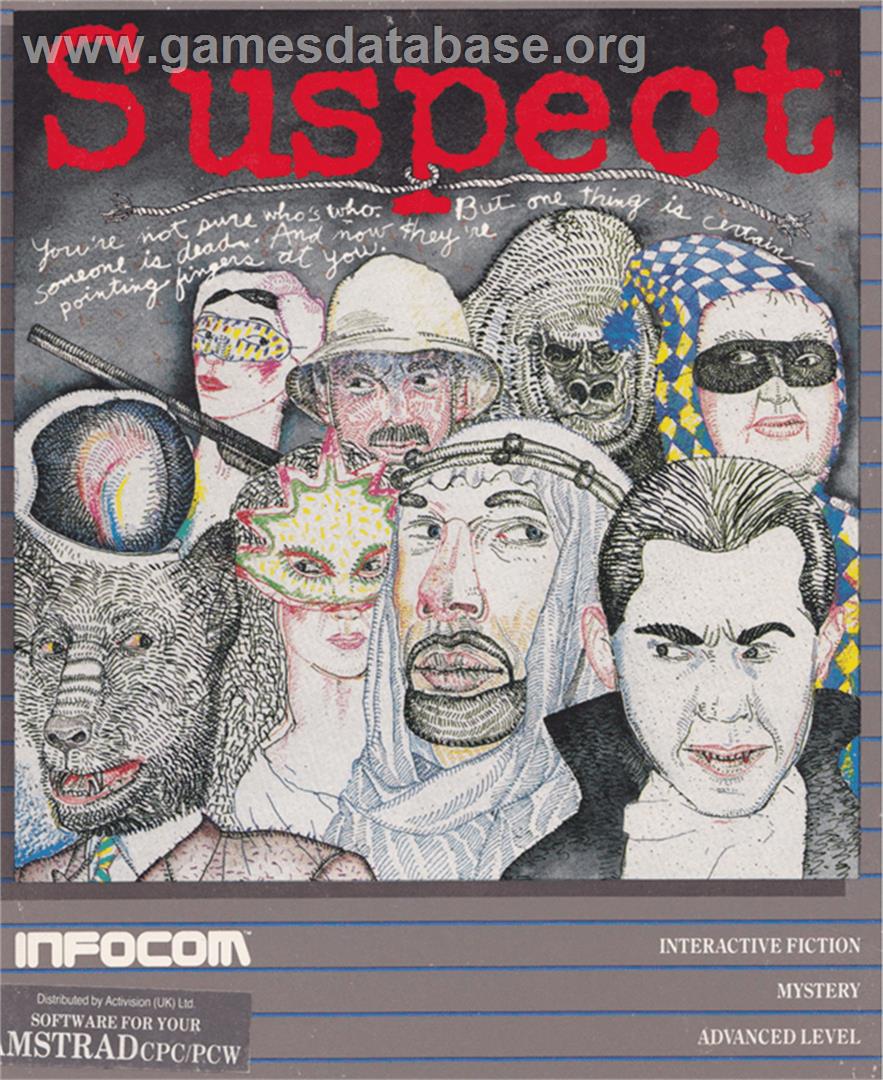 Suspect - Amstrad CPC - Artwork - Box