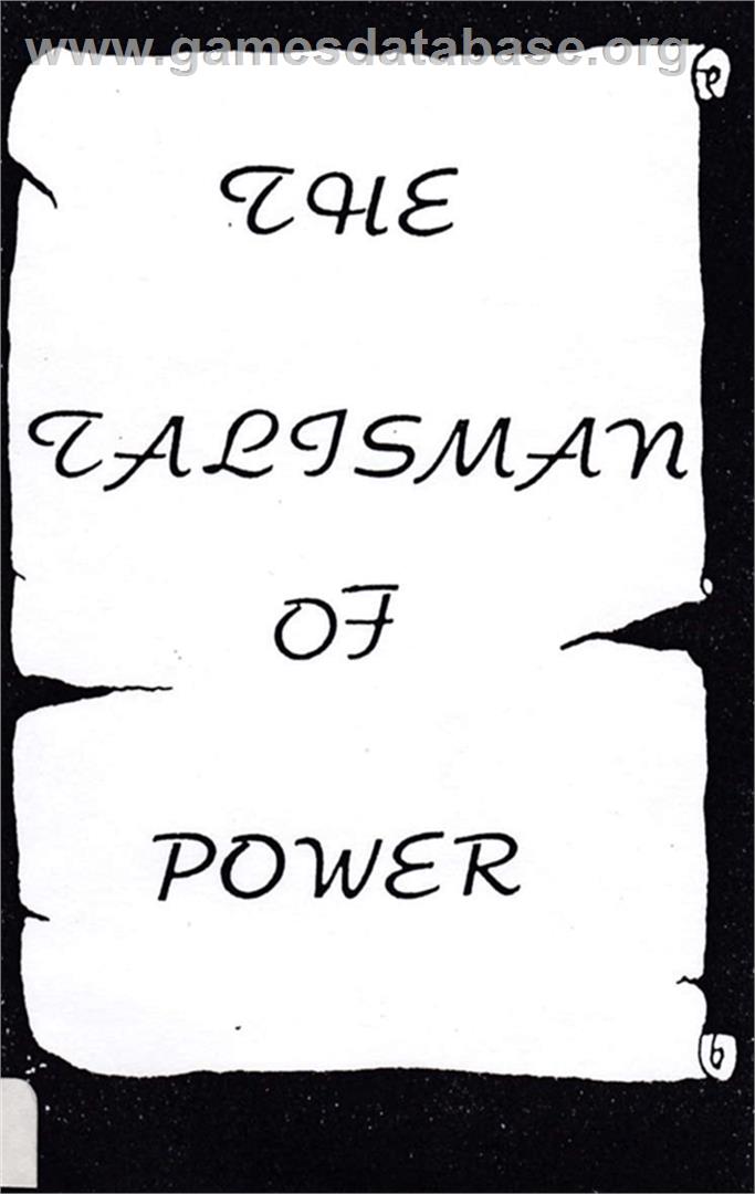 Talisman Of Power, The - Amstrad CPC - Artwork - Box