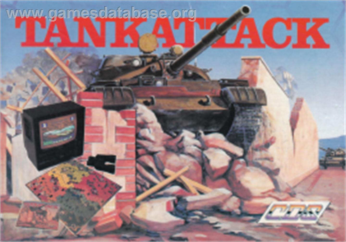 Tank Attack - Amstrad CPC - Artwork - Box
