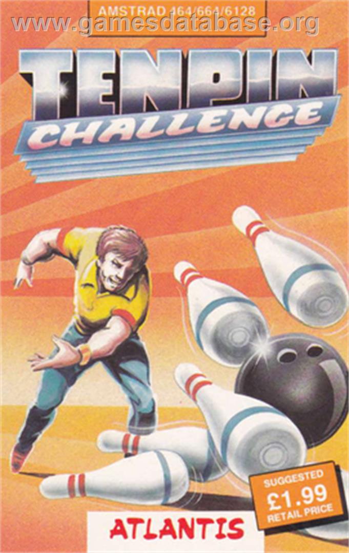 Tenpin Challenge - Amstrad CPC - Artwork - Box