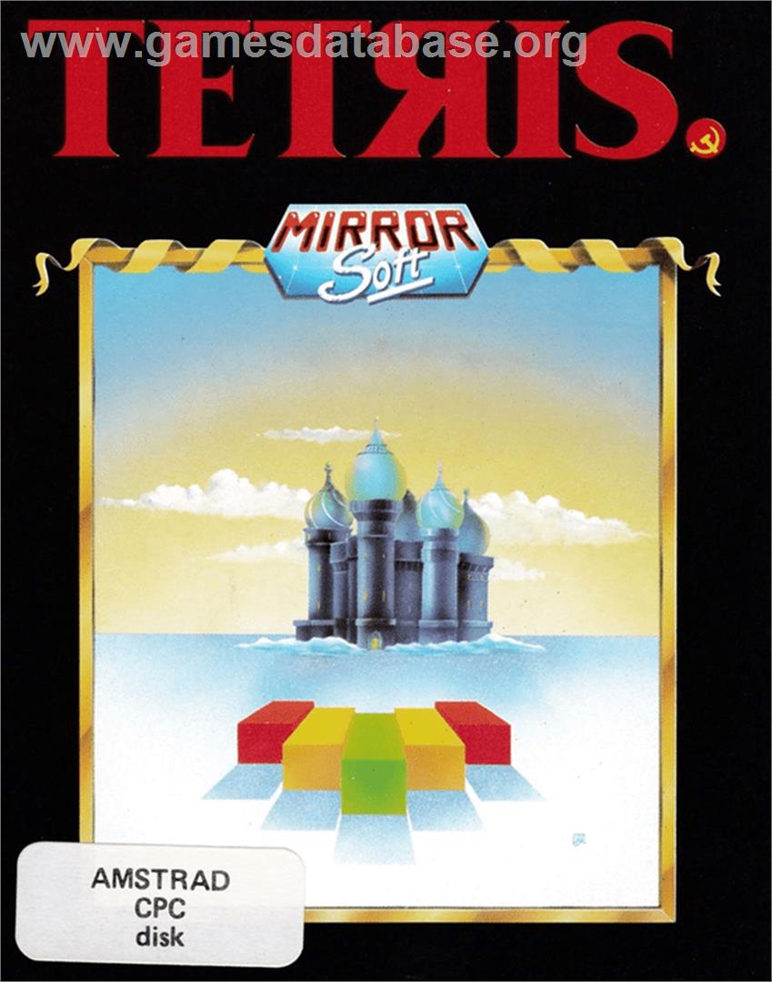 Tetris (Mirrorsoft) - Amstrad CPC - Artwork - Box