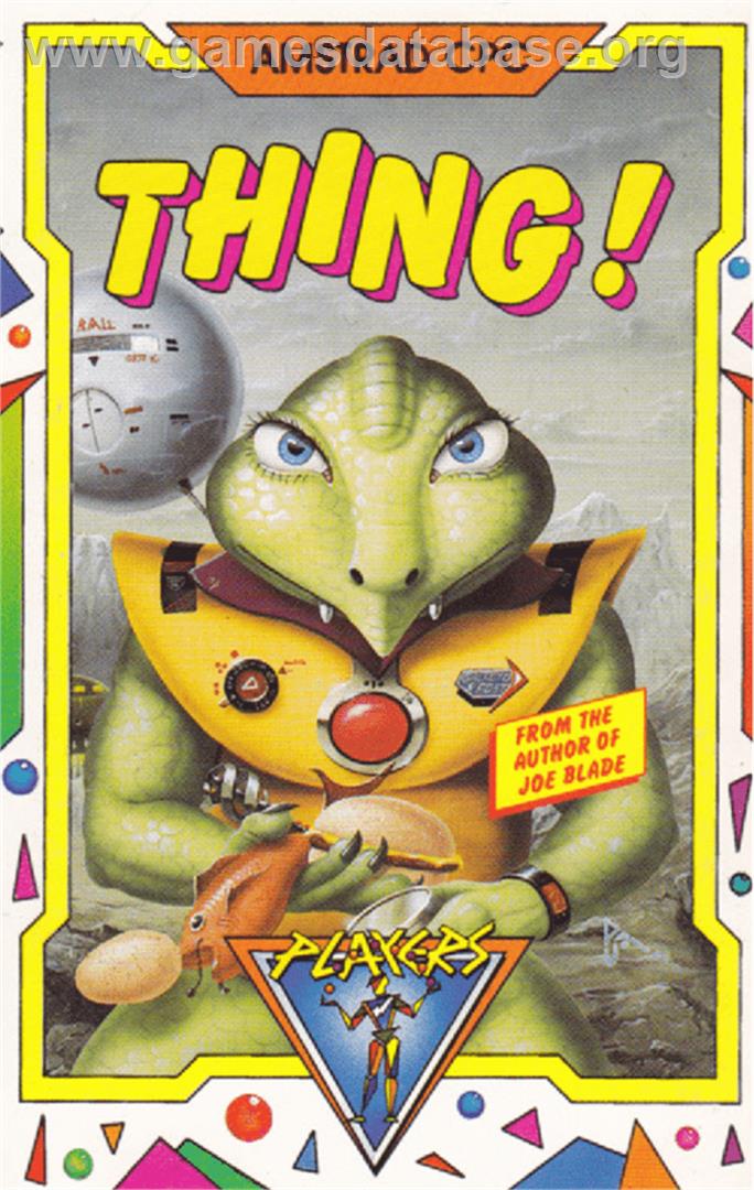 Thing! - Amstrad CPC - Artwork - Box