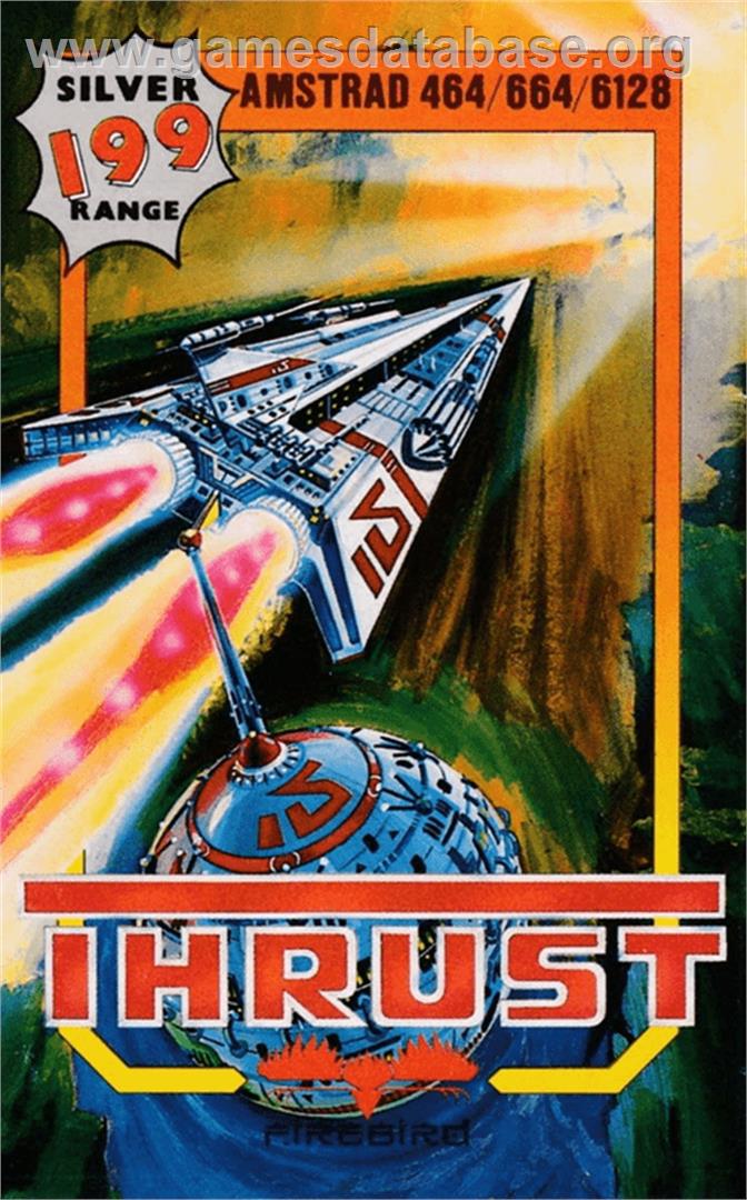 Thrust - Amstrad CPC - Artwork - Box