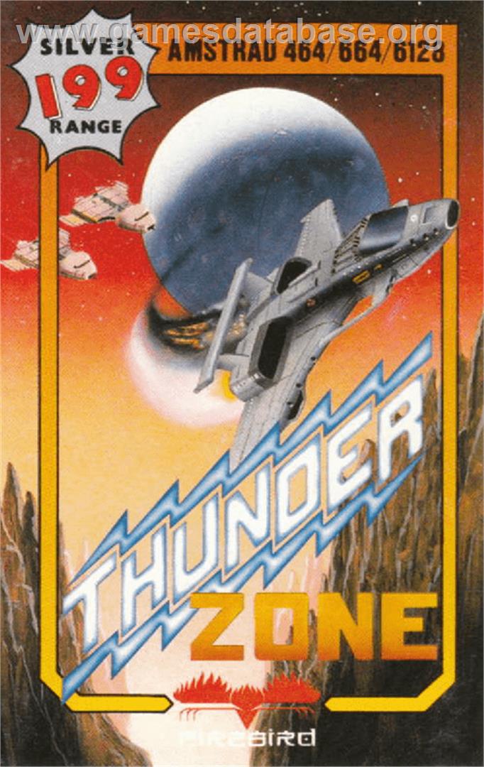 Thunder Zone - Amstrad CPC - Artwork - Box