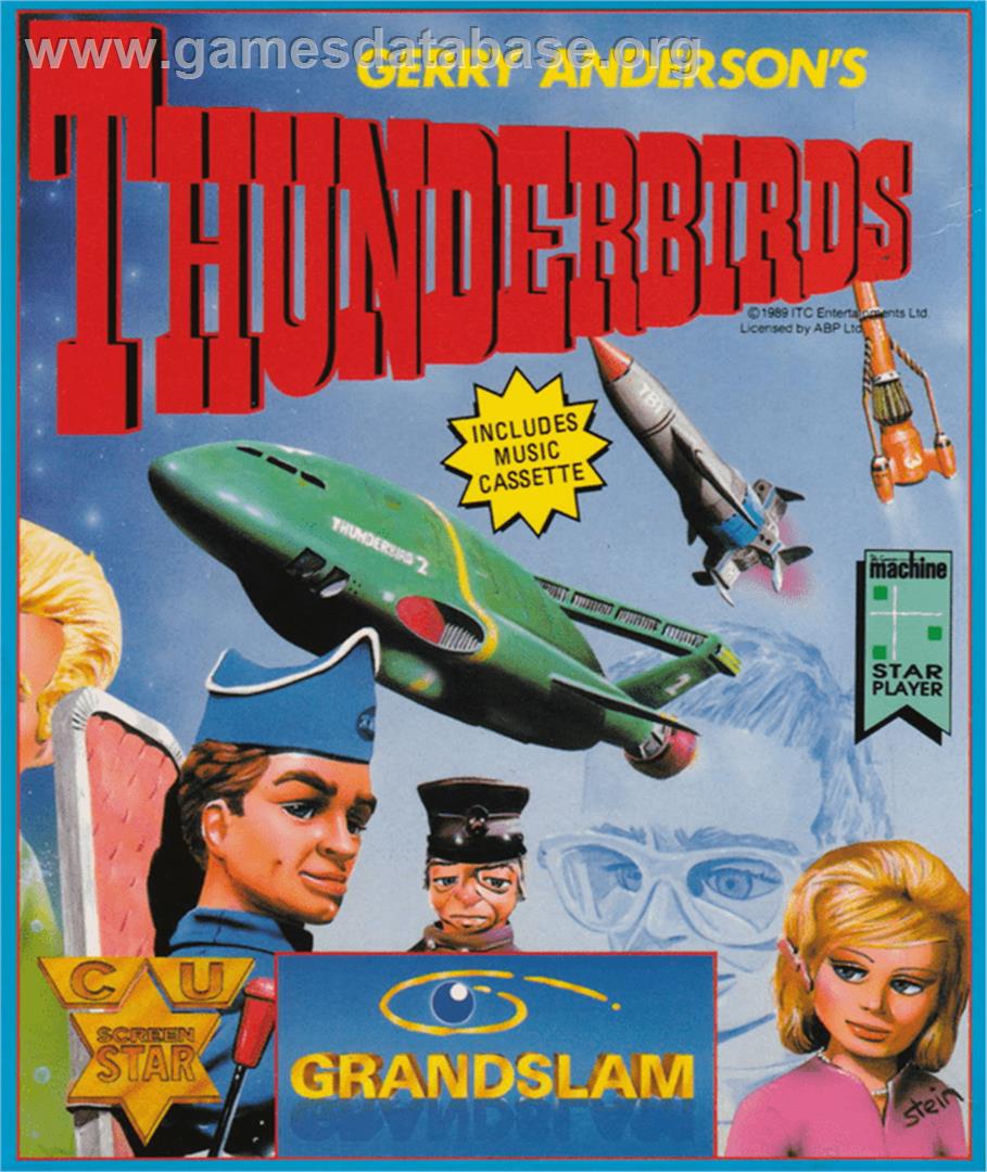Thunderbirds - Amstrad CPC - Artwork - Box
