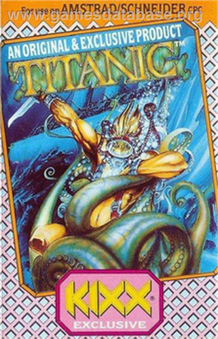 Titanic - Amstrad CPC - Artwork - Box