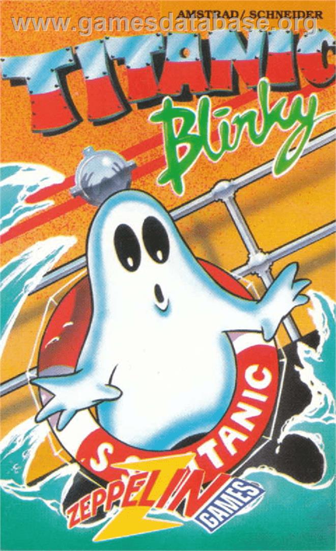 Titanic Blinky - Amstrad CPC - Artwork - Box