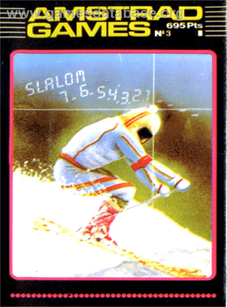 Tomy En El Slalom - Amstrad CPC - Artwork - Box