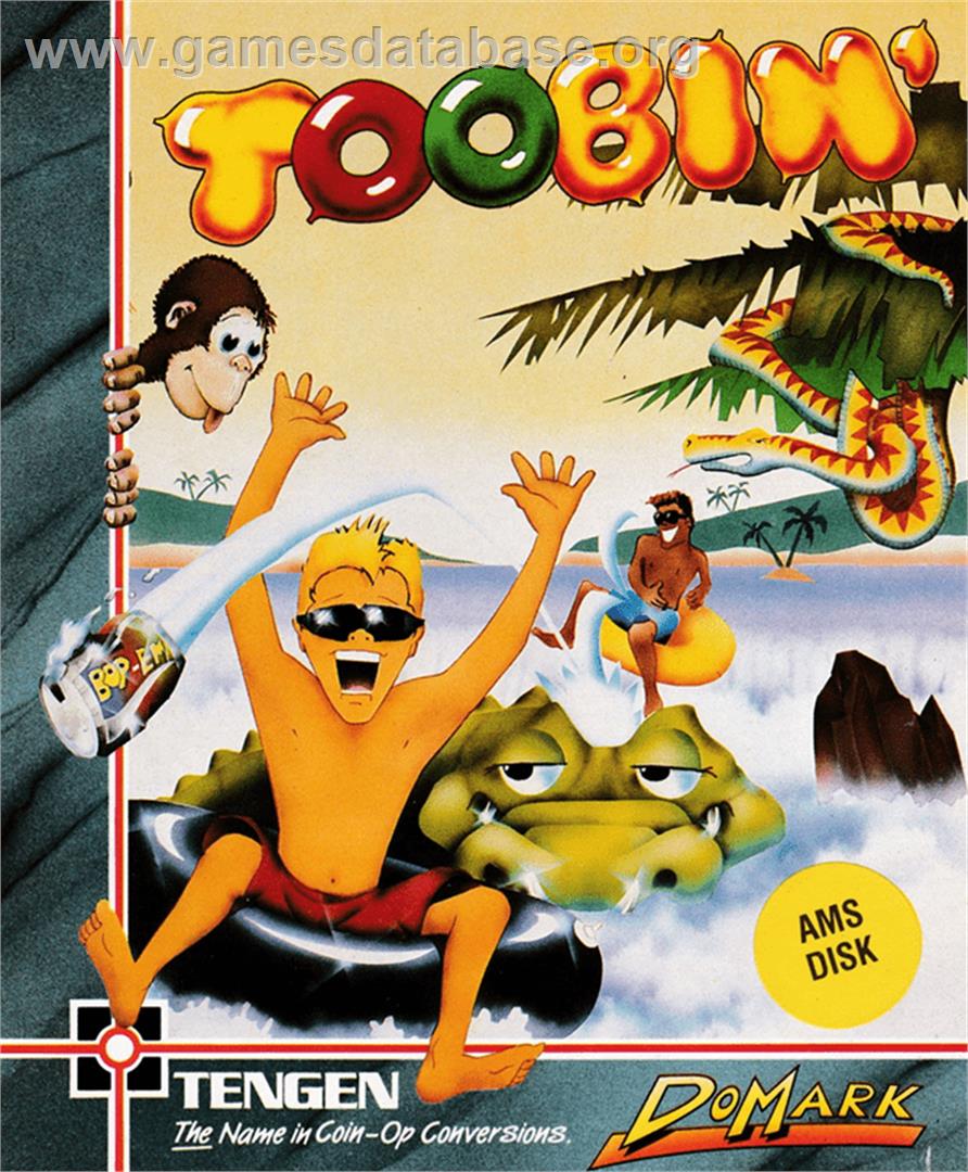 Toobin' - Amstrad CPC - Artwork - Box