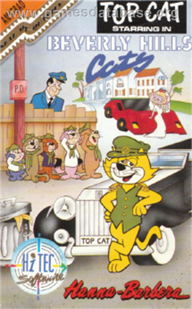 Top Cat Starring In Beverly Hills Cats - Amstrad CPC - Artwork - Box