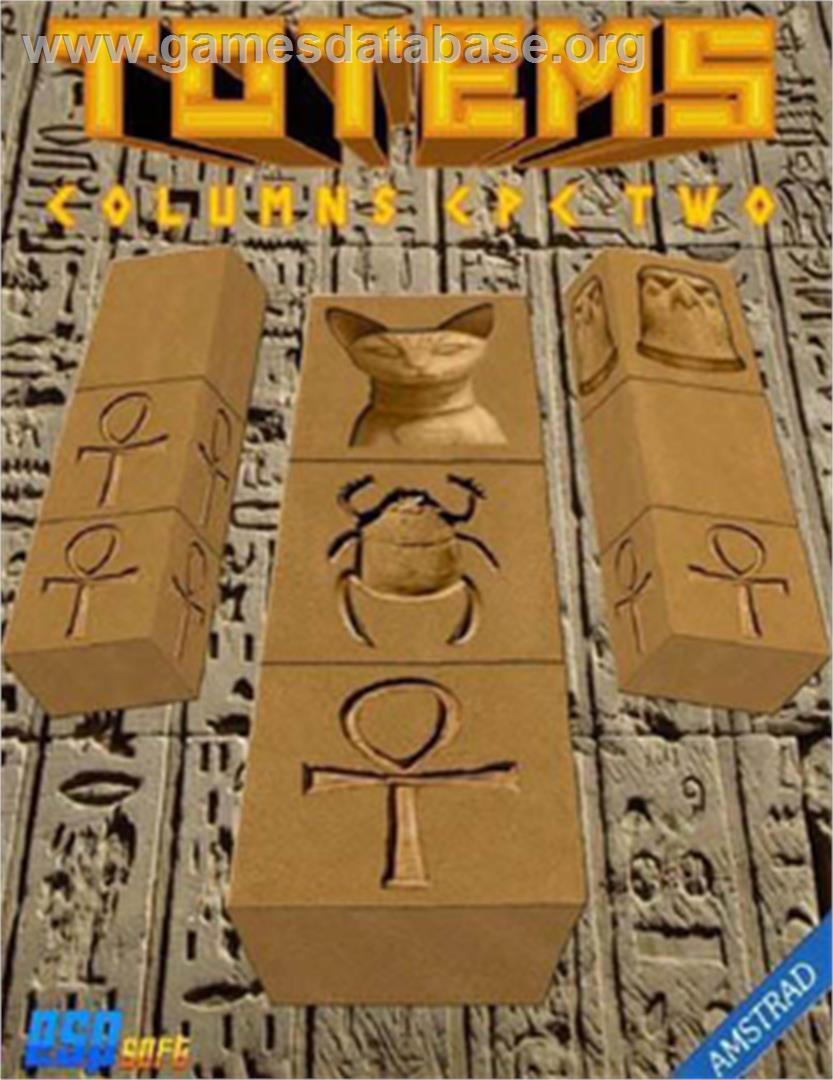 Totems - Amstrad CPC - Artwork - Box