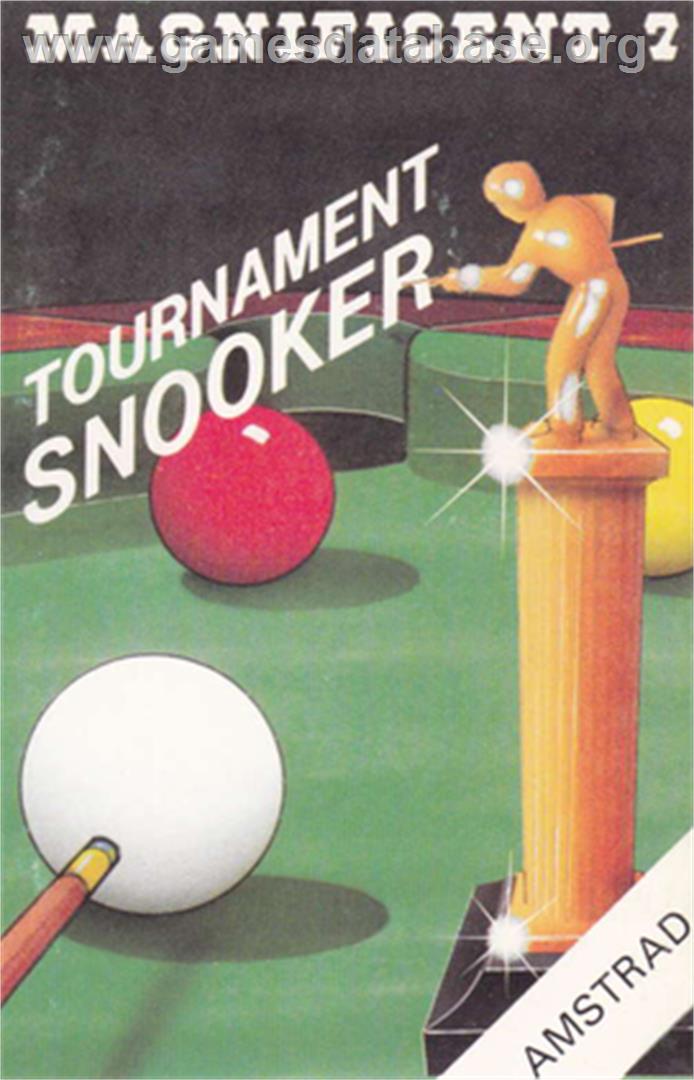 Tournament Snooker - Amstrad CPC - Artwork - Box