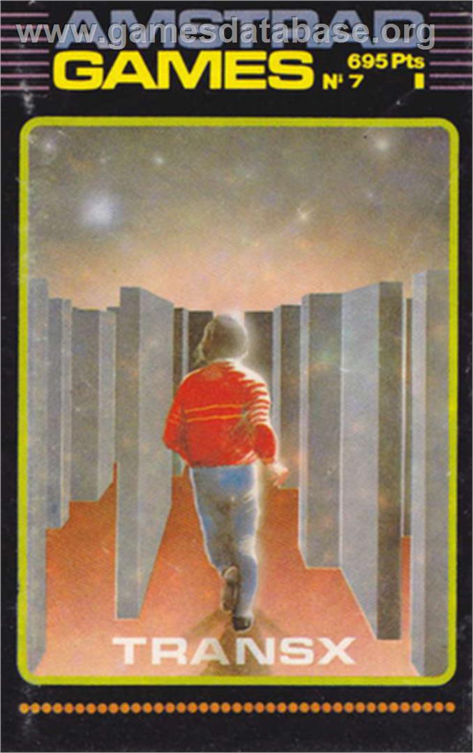 Transx - Amstrad CPC - Artwork - Box