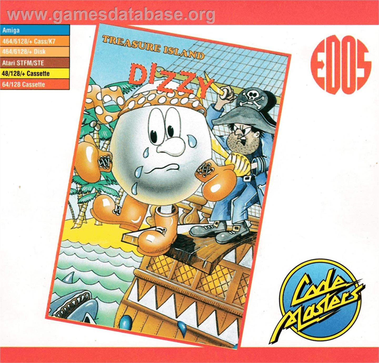 Treasure Island Dizzy - Amstrad CPC - Artwork - Box