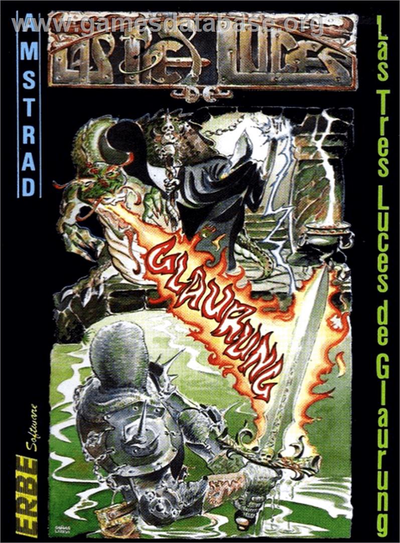 Tres Luces De Glaurung, Las - Amstrad CPC - Artwork - Box