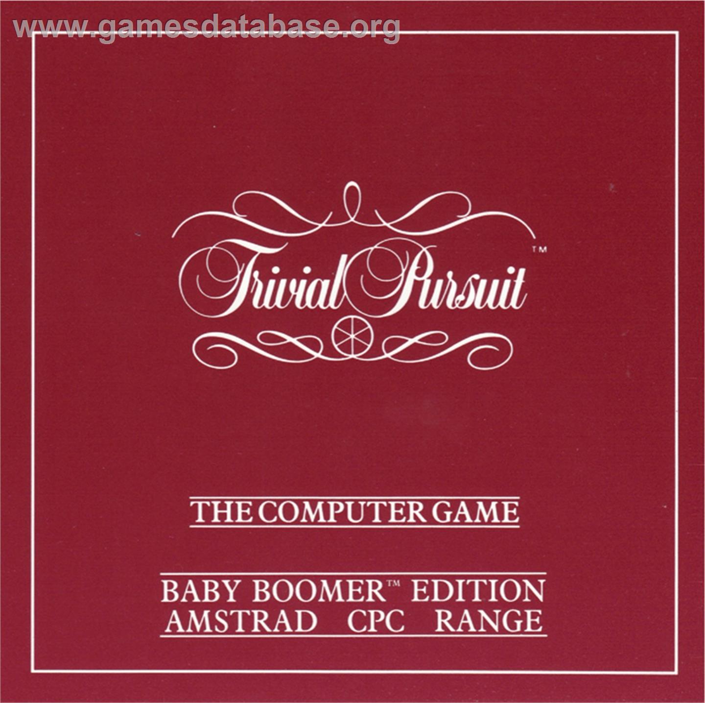 Trivial Pursuit - Baby Boomer Edition - Amstrad CPC - Artwork - Box
