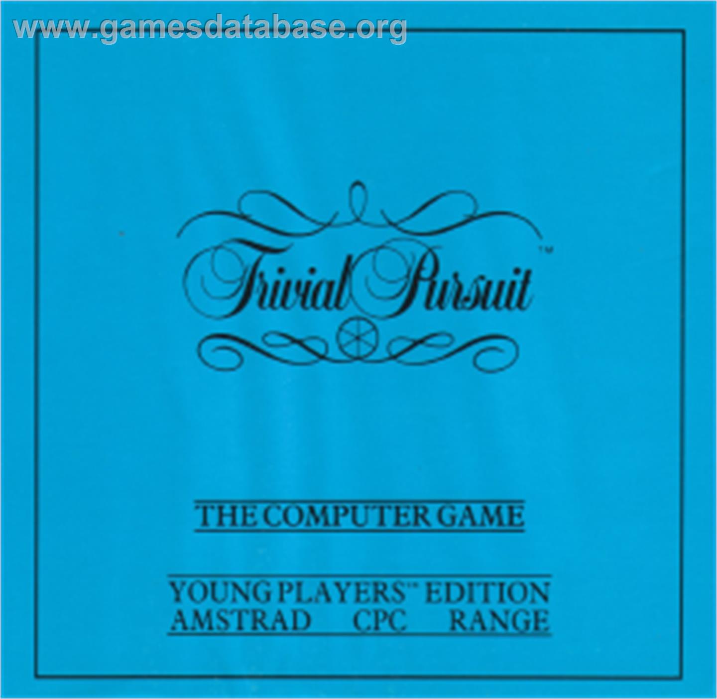 Trivial Pursuit - Young Players Edition - Amstrad CPC - Artwork - Box