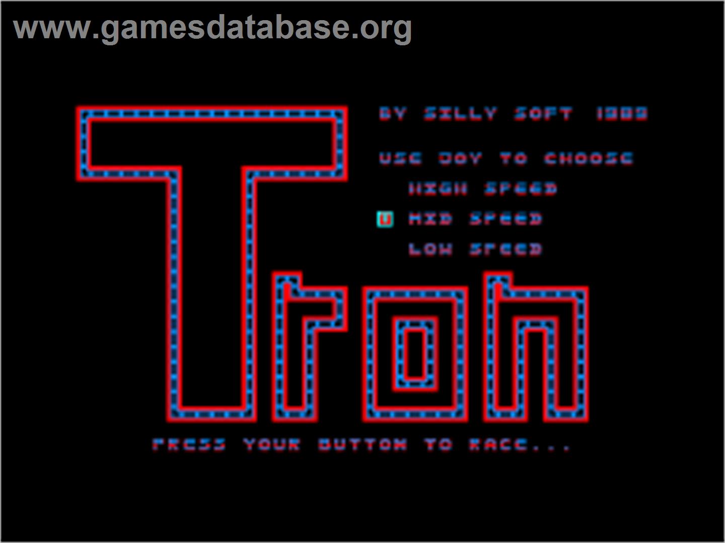 Tron (Pablo Quintero Fernandez) - Amstrad CPC - Artwork - Box