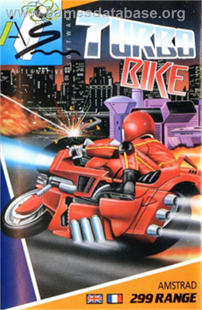 Turbo Bike - Amstrad CPC - Artwork - Box