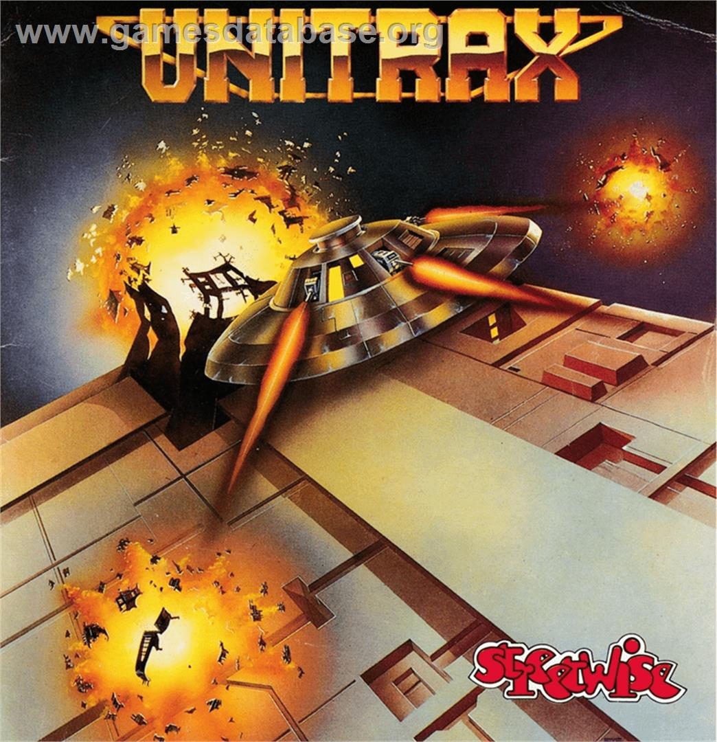 Unitrax - Amstrad CPC - Artwork - Box
