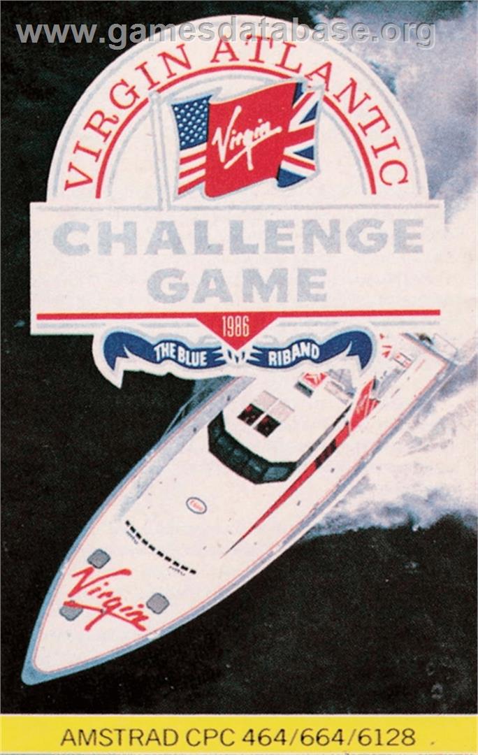 Virgin Atlantic Challenge - Amstrad CPC - Artwork - Box