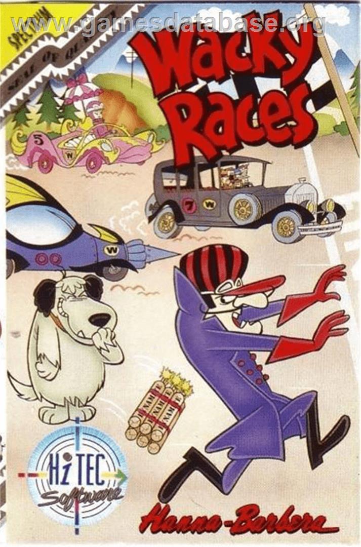 Wacky Races - Amstrad CPC - Artwork - Box