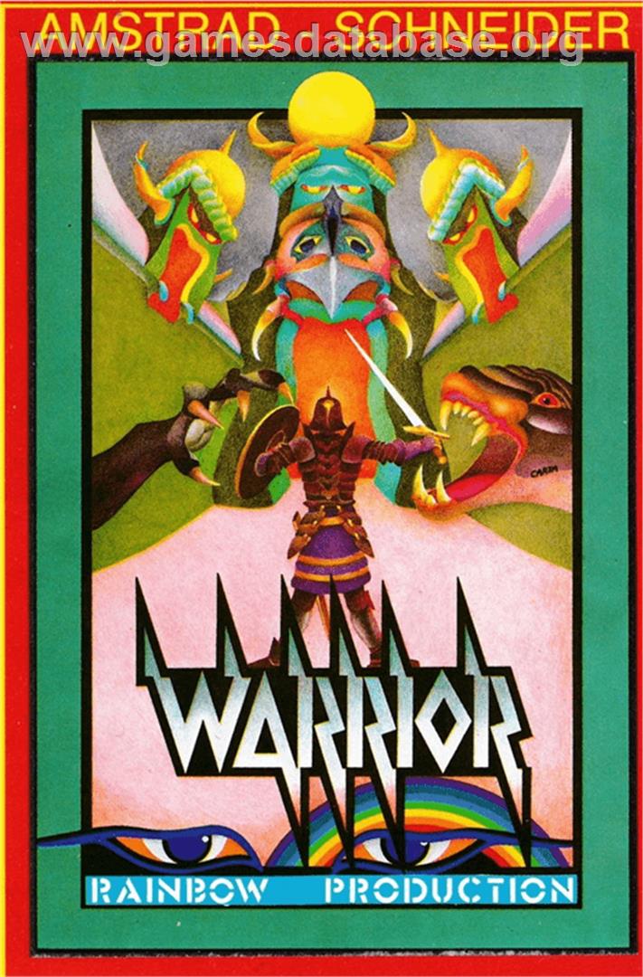 Warrior - Amstrad CPC - Artwork - Box