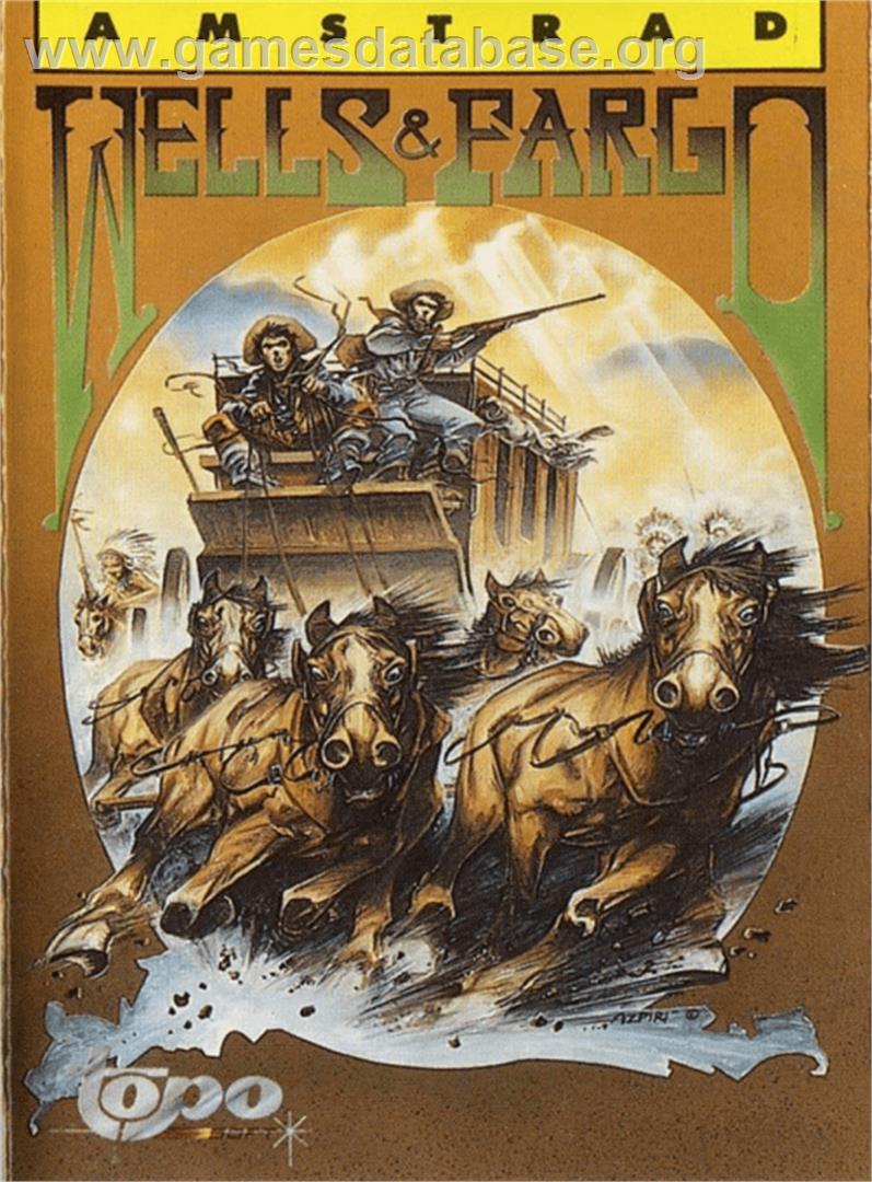 Wells & Fargo - Amstrad CPC - Artwork - Box