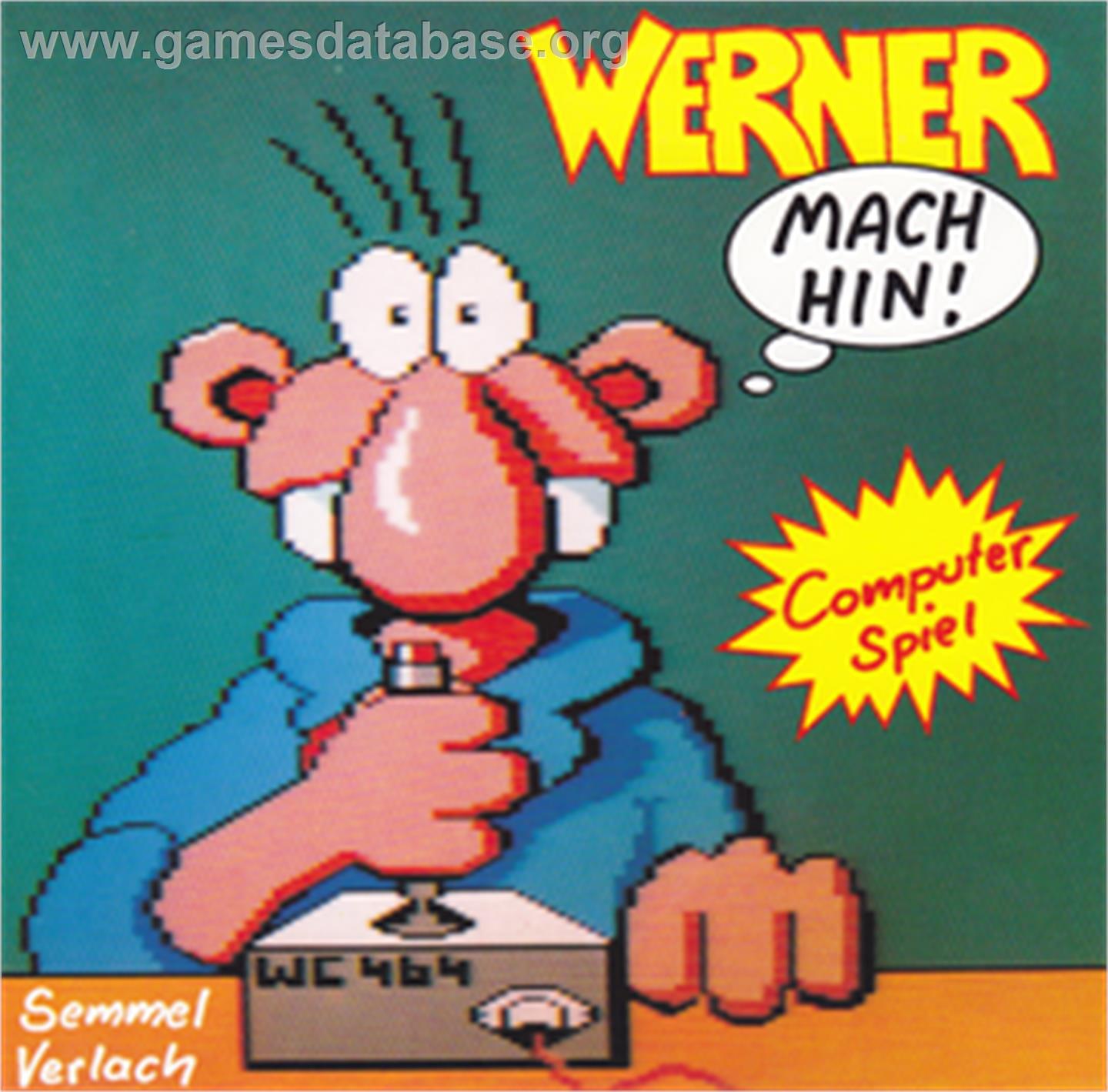 Werner - Amstrad CPC - Artwork - Box