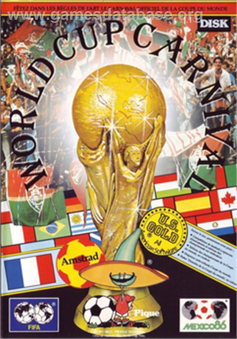 World Cup Carnival: Mexico '86 - Amstrad CPC - Artwork - Box