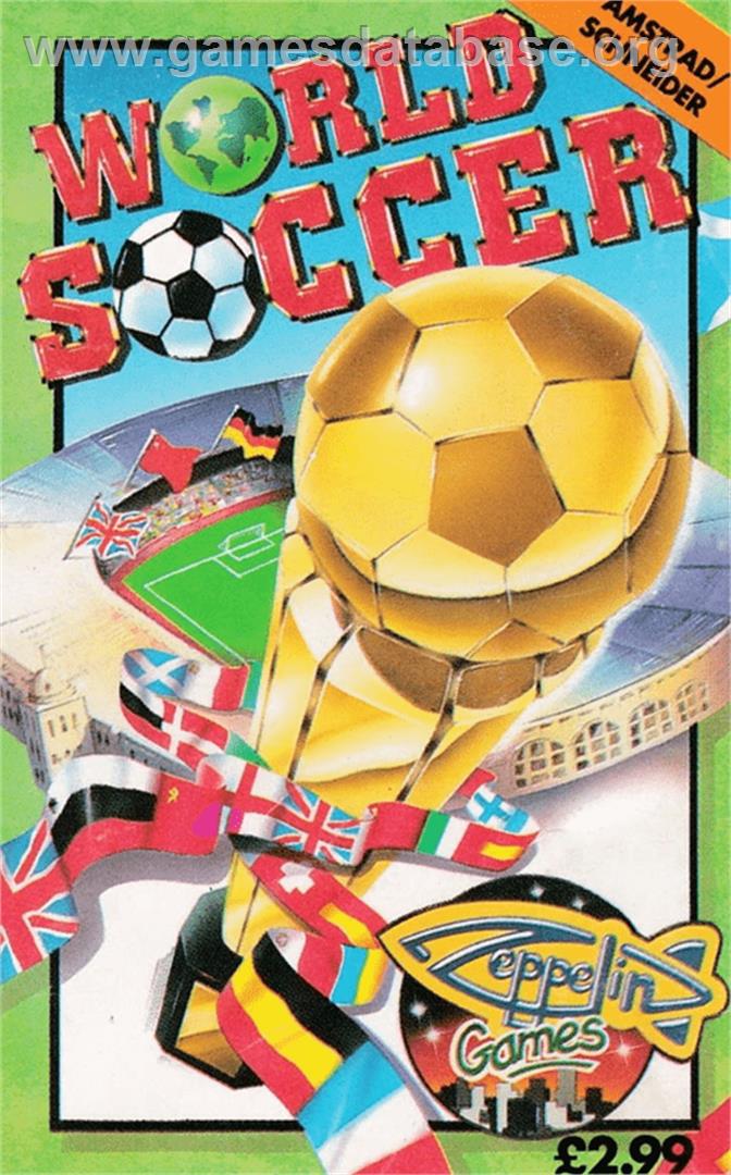 World Soccer - Amstrad CPC - Artwork - Box