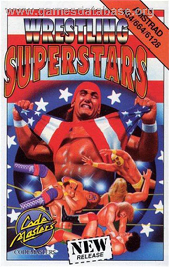 Wrestling Superstars - Amstrad CPC - Artwork - Box