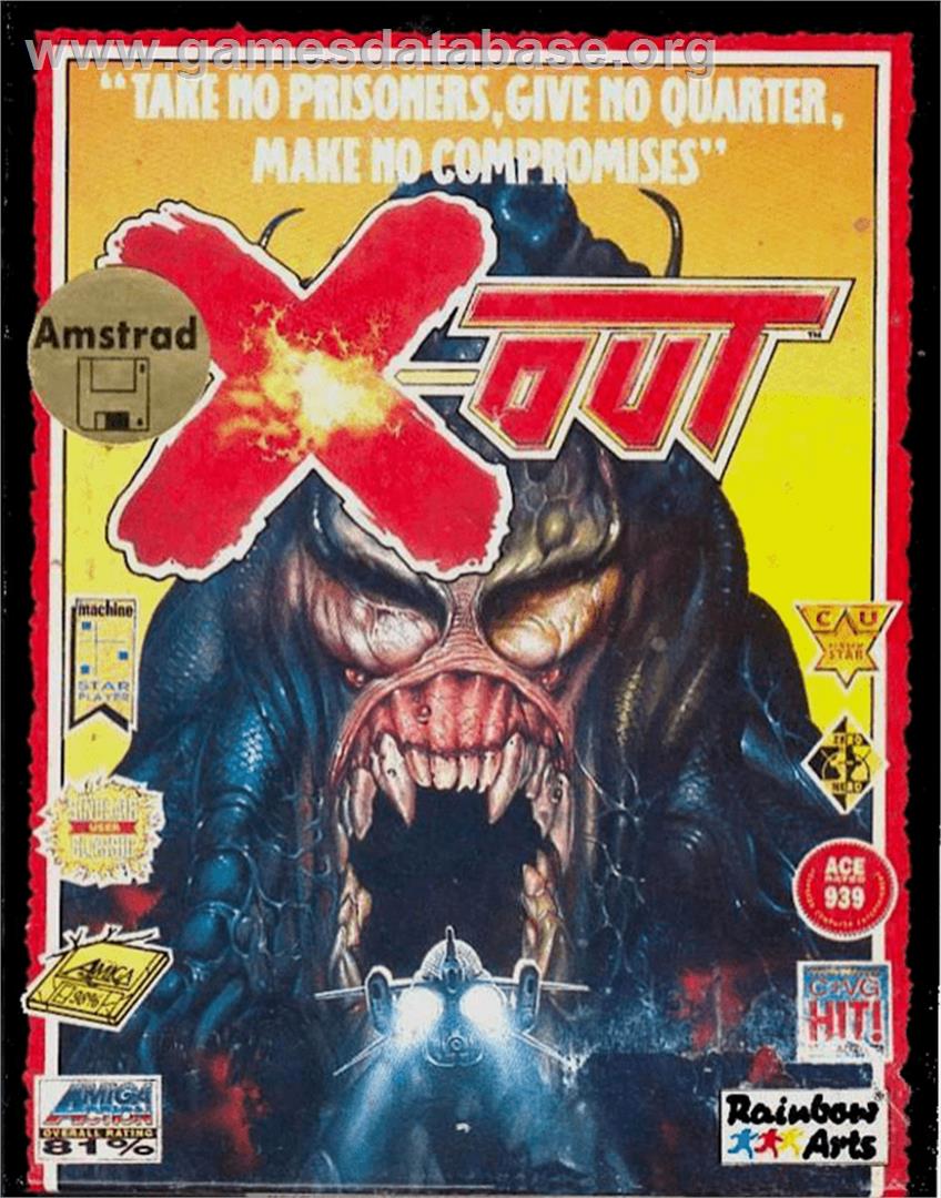 X-Out - Amstrad CPC - Artwork - Box
