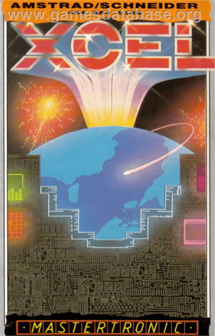 Xcel - Amstrad CPC - Artwork - Box