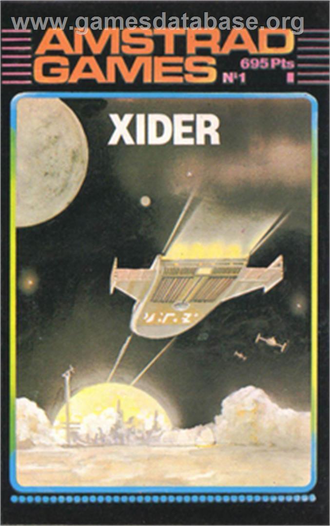 Xider - Amstrad CPC - Artwork - Box