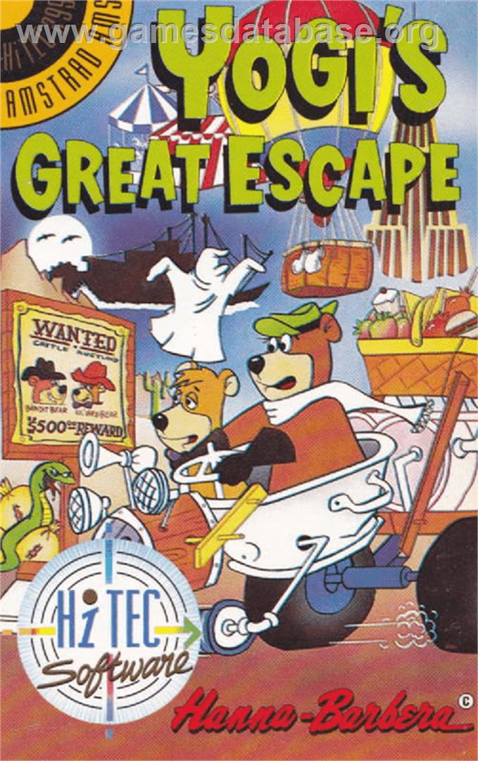 Yogi's Great Escape - Amstrad CPC - Artwork - Box