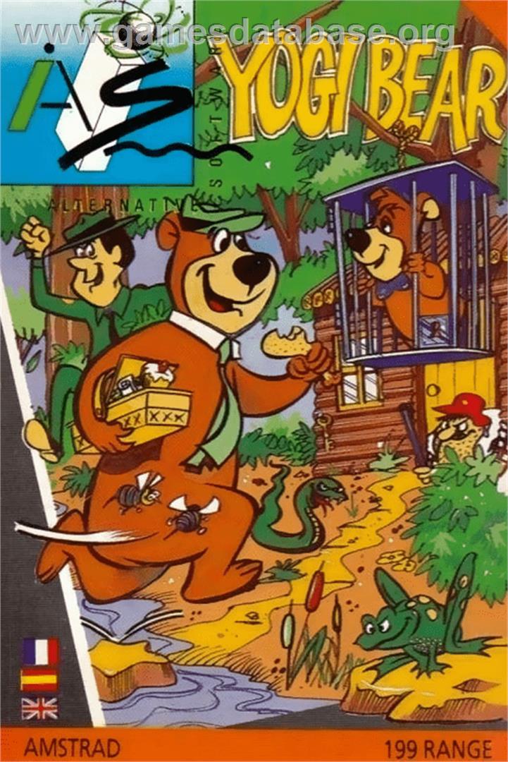 Yogi Bear - Amstrad CPC - Artwork - Box