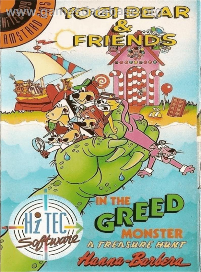 Yogi Bear And Friends In The Greed Monster - Amstrad CPC - Artwork - Box
