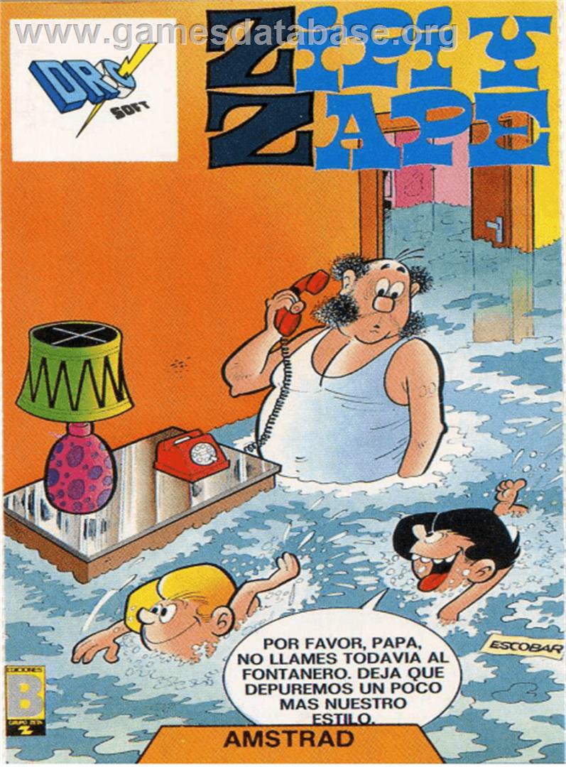 Zipi Y Zape - Amstrad CPC - Artwork - Box