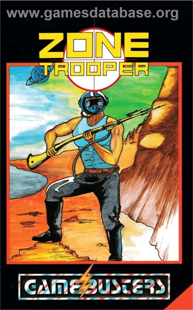 Zone Trooper - Amstrad CPC - Artwork - Box