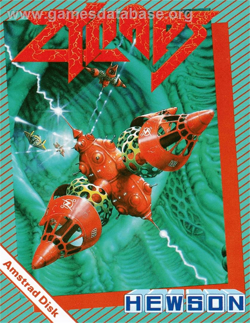 Zynaps - Amstrad CPC - Artwork - Box