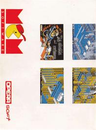 Box back cover for Abadía del Crimen on the Amstrad CPC.