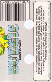 Box back cover for Alkahera on the Amstrad CPC.