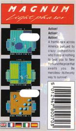 Box back cover for American Turbo King on the Amstrad CPC.