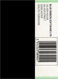 Box back cover for Astro Plumber on the Amstrad CPC.
