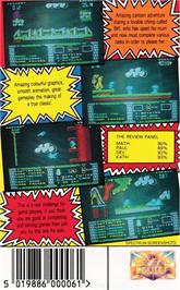 Box back cover for Biff on the Amstrad CPC.