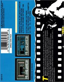 Box back cover for Big Trouble in Little China on the Amstrad CPC.