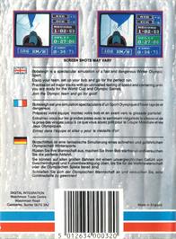 Box back cover for Bobsleigh on the Amstrad CPC.