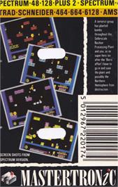 Box back cover for Bomb Fusion on the Amstrad CPC.